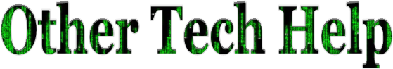 Other Technology Help