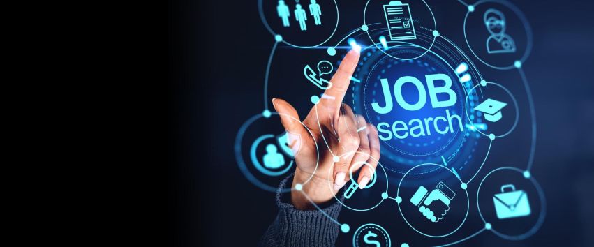 Stock job search image