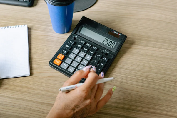 Image of a calculator