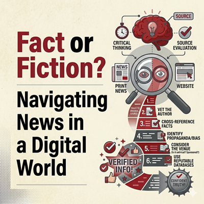 Image of Fact or Fiction? Navigating News in a Digital World workshop
