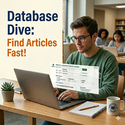 Image of Database Dive: Find Articles Fast! workshop