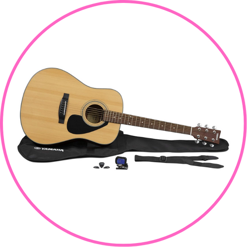 guitar with case