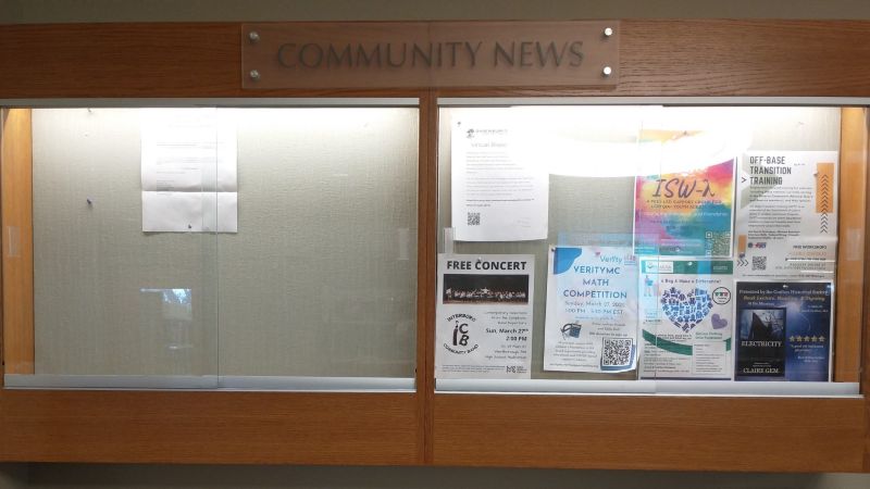 Community Bulletin Board