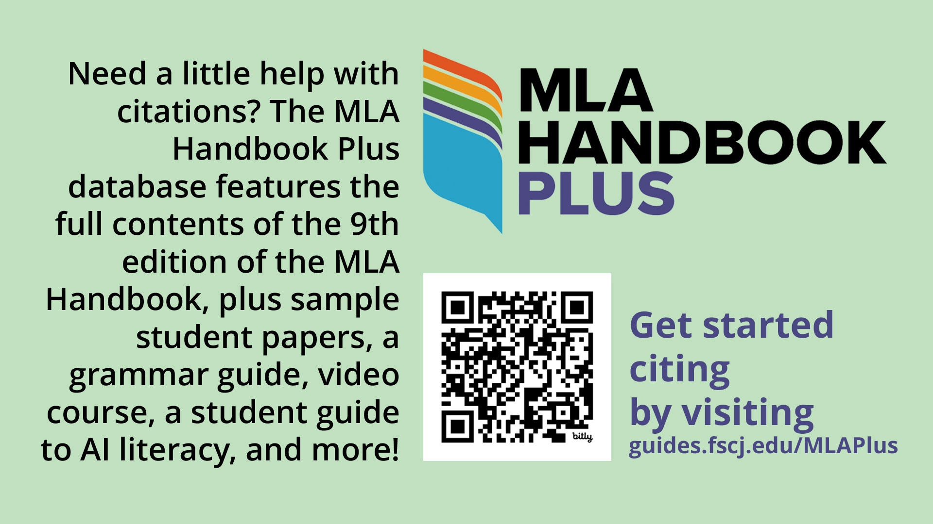 MLA Handbook Plus Database